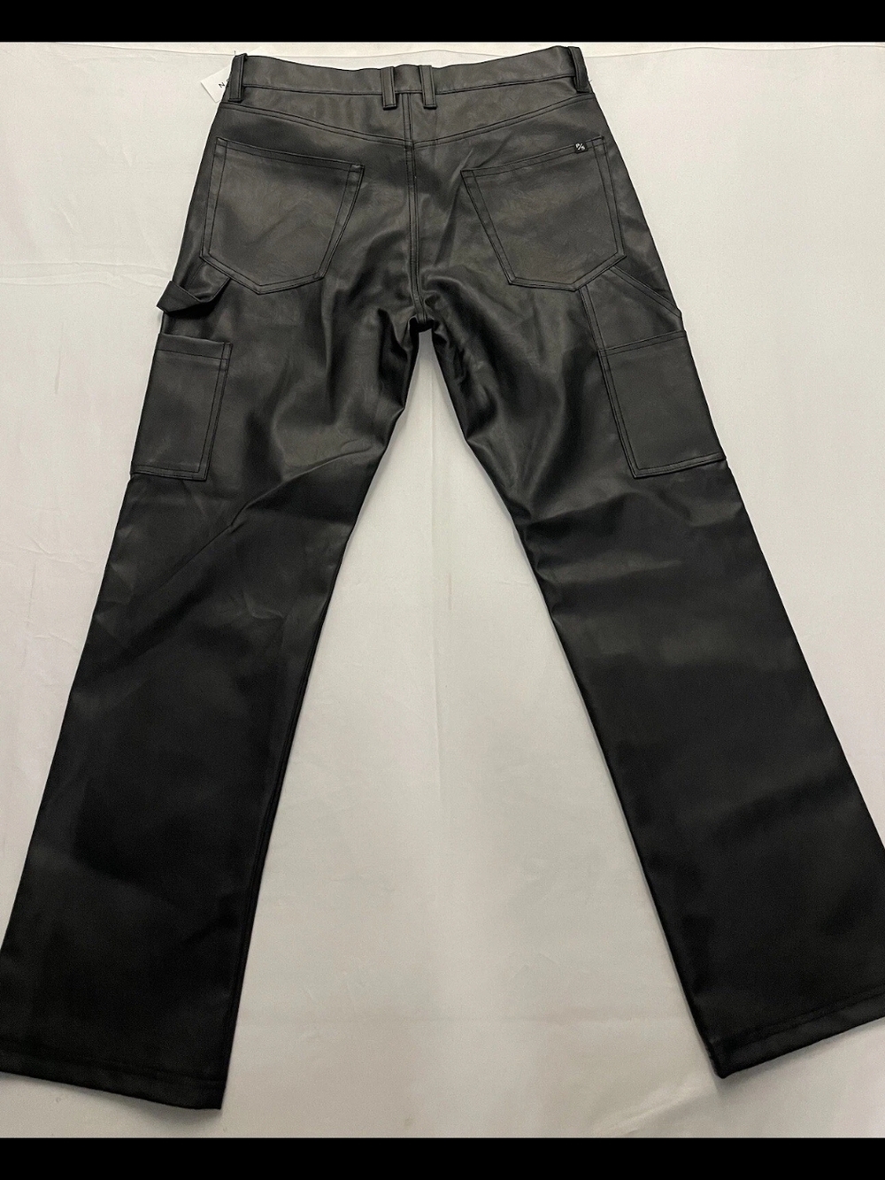 PacSun Straight Carpenter Faux Leather Pants Size 30/32. 00022